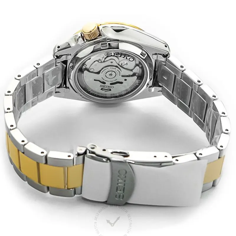 Seiko Automatic Champagne Dial Men's Watch- SNKP22J1